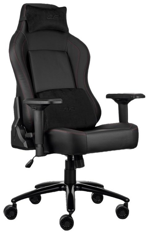 Игровое кресло 2E BASAN II 2E-GC-BAS-BKRD, черный купить,NaN
