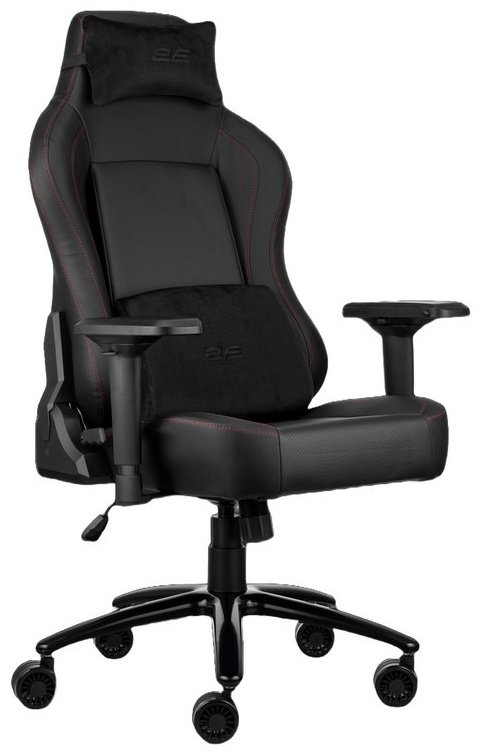 Игровое кресло 2E BASAN II 2E-GC-BAS-BKRD, черный купить,NaN