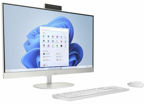 Моноблок HP HP All-in-One Desktop PC 24-cr0017ci 7Y0B4EA белый купить,NaN