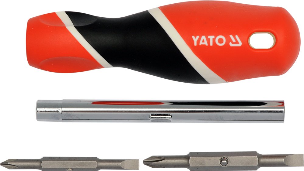 YATO отвертка YT-25971 PH1, PH2 - ForteMarket YATO отвертка YT-25971 PH1, PH2 купить,0