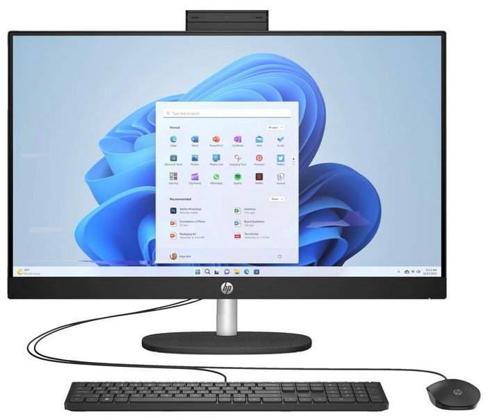 Моноблок HP All-in-One 24-cr1007ci A16KSEA черный купить,NaN