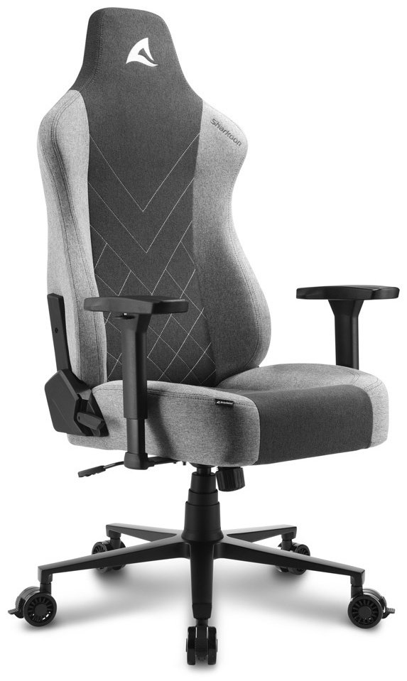 Игровое кресло Sharkoon Fabric, серый купить,NaN