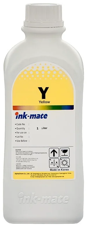 Чернила водорастворимые Ink-Mate HIMB-9860 1000мл жёлтые