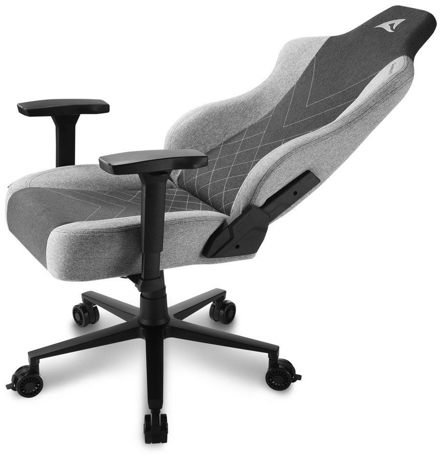Игровое кресло Sharkoon Fabric, серый