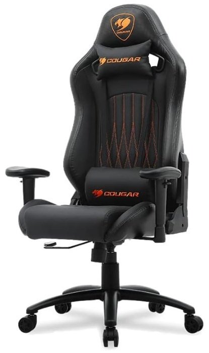 Игровое кресло COUGAR 3MEBENXB.0001, черный-оранжевый - ForteMarket Игровое кресло COUGAR 3MEBENXB.0001, черный-оранжевый купить,0