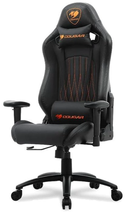 Игровое кресло COUGAR 3MEBENXB.0001, черный-оранжевый купить,NaN