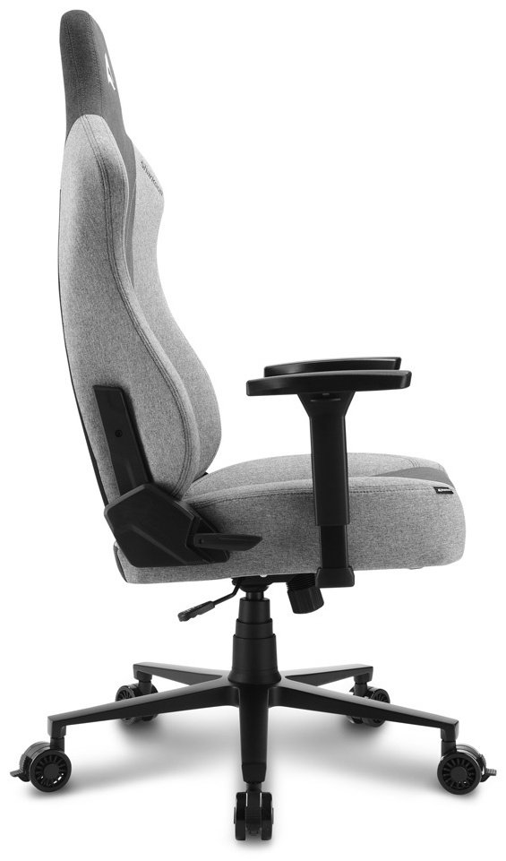 Игровое кресло Sharkoon Fabric, серый