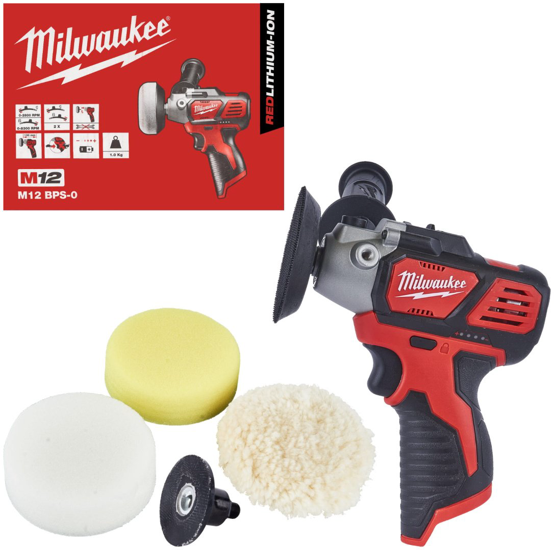 Шлифмашина полировальная Milwaukee M12 BPS-0 4933447791 купить,NaN