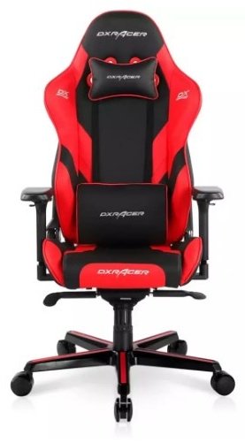 Игровое кресло DXRacer GC-G001-NR-B2-423, черный-красный - ForteMarket Игровое кресло DXRacer GC-G001-NR-B2-423, черный-красный купить,0
