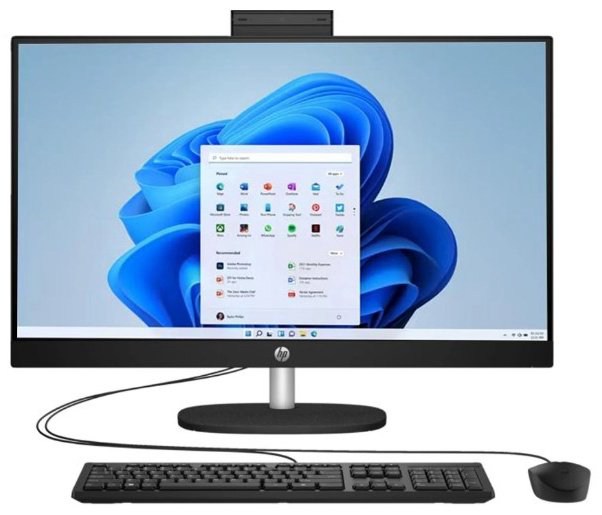 Моноблок HP All-in-One 27-cr1007ci B85P2EA черный купить,NaN
