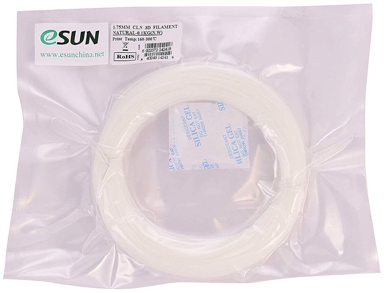 Пластик для 3D-печати ESUN CLN Cleaning Natural натуральный