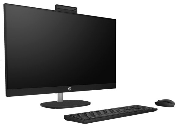 Моноблок HP All-in-One 27-cr1021ci A2PB9EA черный купить,NaN