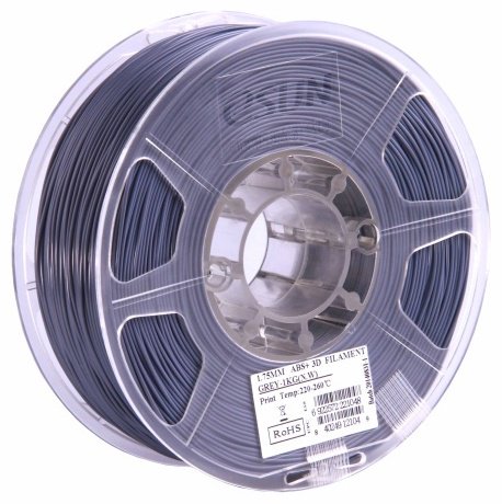 Пластик для 3D-печати ESUN ABS&#43;175G1 серый