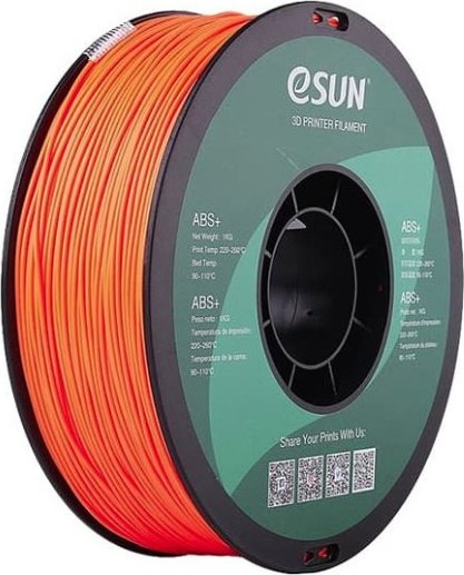 Пластик для 3D-печати ESUN ABS&#43; 1.75mm 3D Filament Orange оранжевый