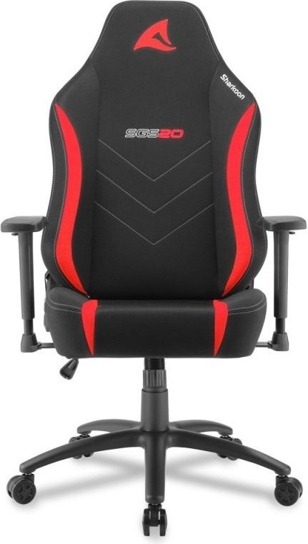 Sharkoon SKILLER SGS20 FABRIC/BLACK-RE, черный, красный