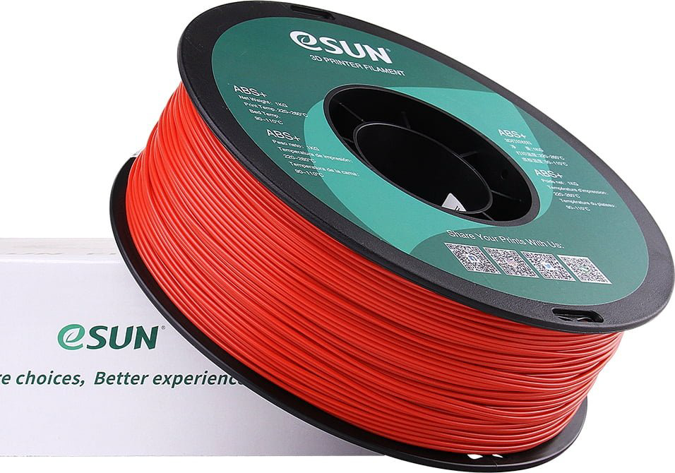 Пластик для 3D-печати ESUN ABS+ 1.75mm 3D Filament Red красный купить,NaN