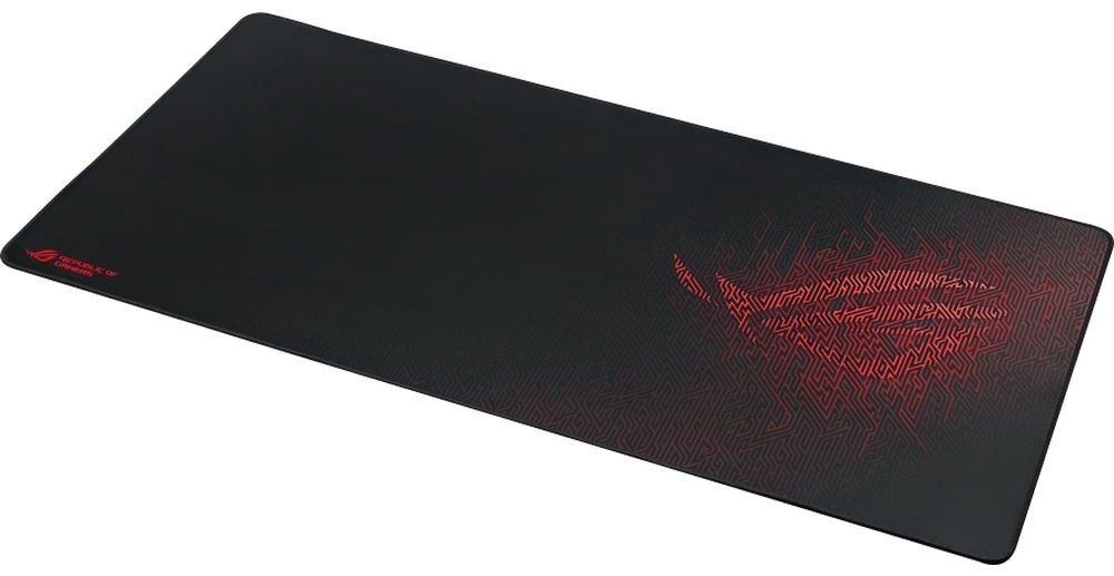 Коврик для мыши ASUS ROG Sheath NC01-1A 900x440x3 мм черный купить,NaN