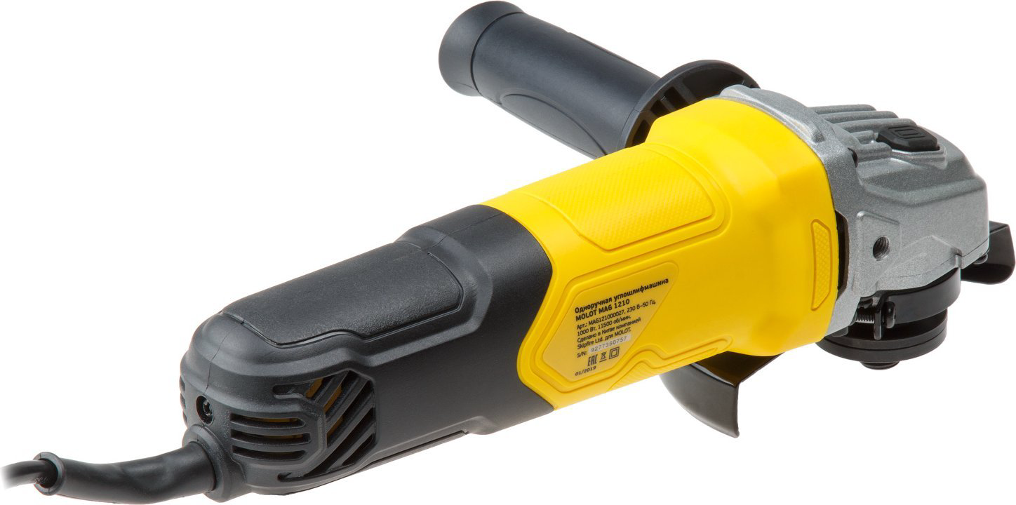 Шлифмашина угловая MOLOT MAG 1210 (MAG121000027) купить,NaN