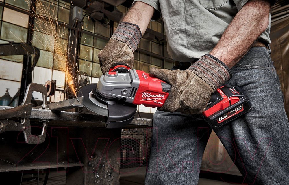 Шлифмашина угловая Milwaukee M18 FHSAG125XB-0X 4933471077 купить,NaN