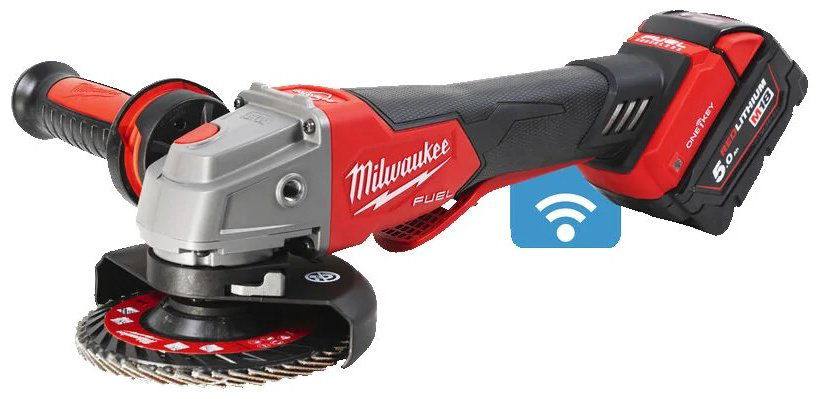 Шлифмашина угловая Milwaukee M18 ONEFSAG125XPDB-502X 4933478435 купить,NaN