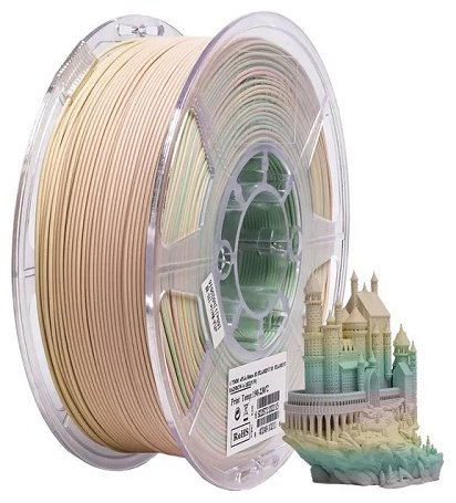 Пластик для 3D-печати ESUN ePLA-Matte1.75R разноцветный купить,NaN