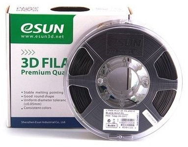 Пластик для 3D-печати ESUN EPLAST175B черный купить,NaN