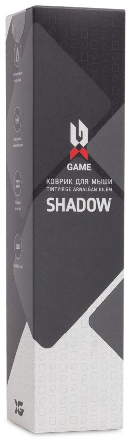 Коврик для мыши X-Game Shadow S 290x210x2 мм черный купить,NaN