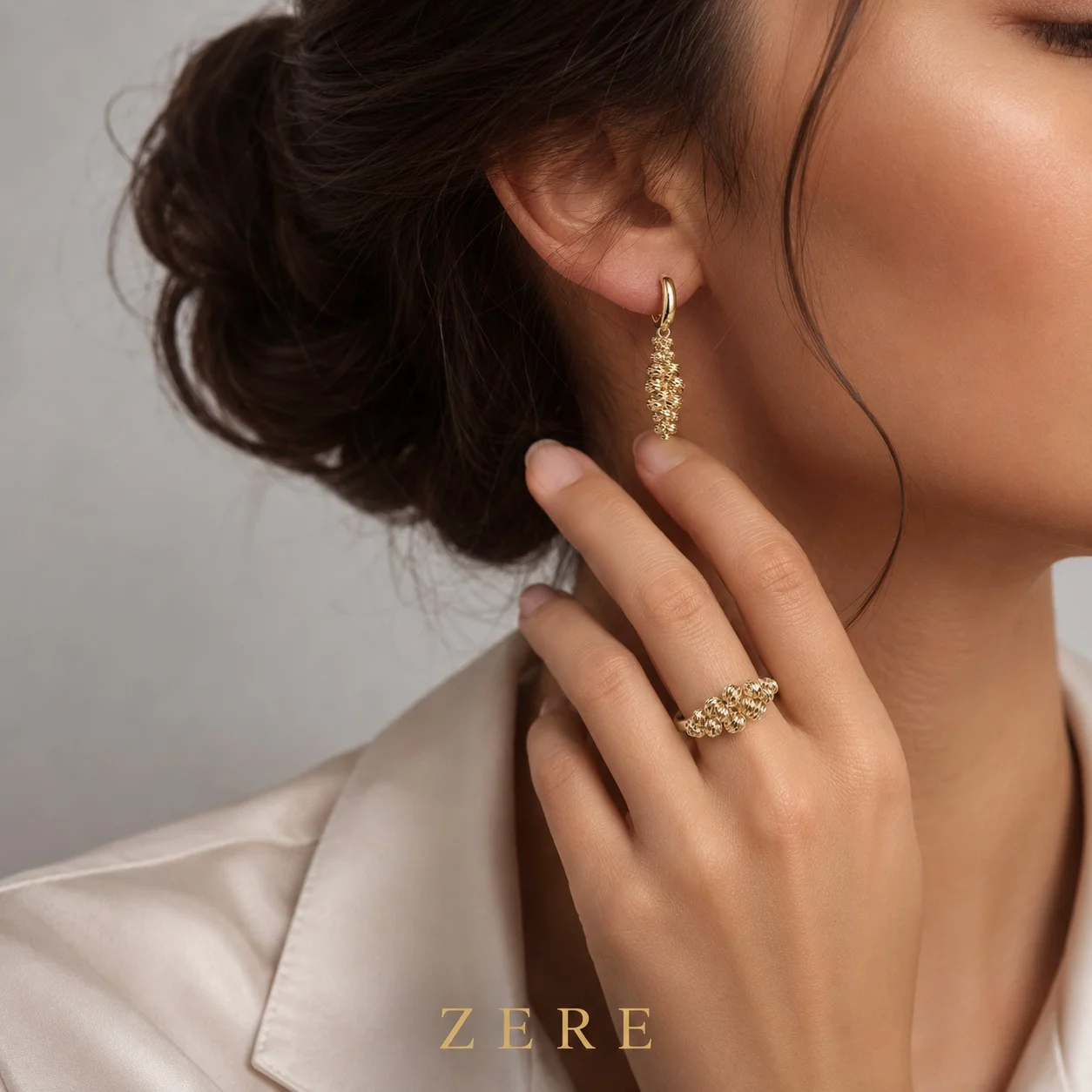 Комплект украшений Zere ZR230604 золото 18р 8.02гр - ForteMarket Комплект украшений Zere ZR230604 золото 18р 8.02гр купить,674700