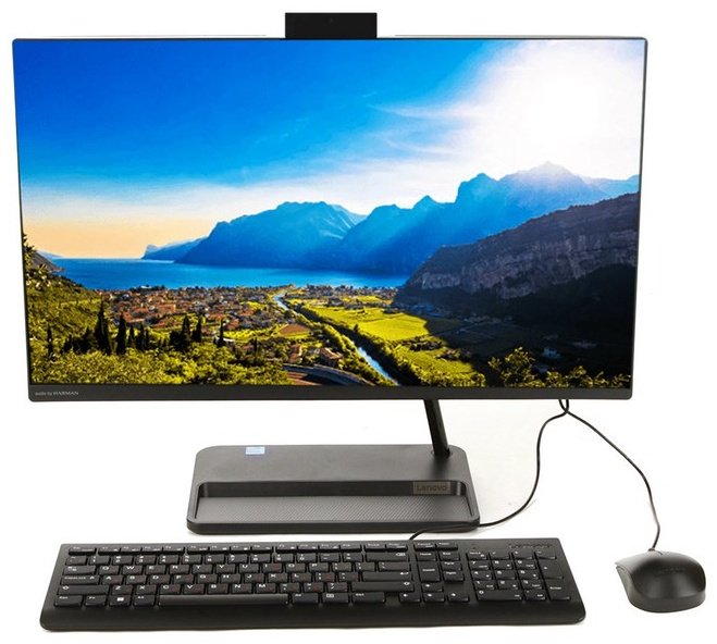Моноблок Lenovo IdeaCentre AIO 3 27IAP7 F0GJ00V5RK черный