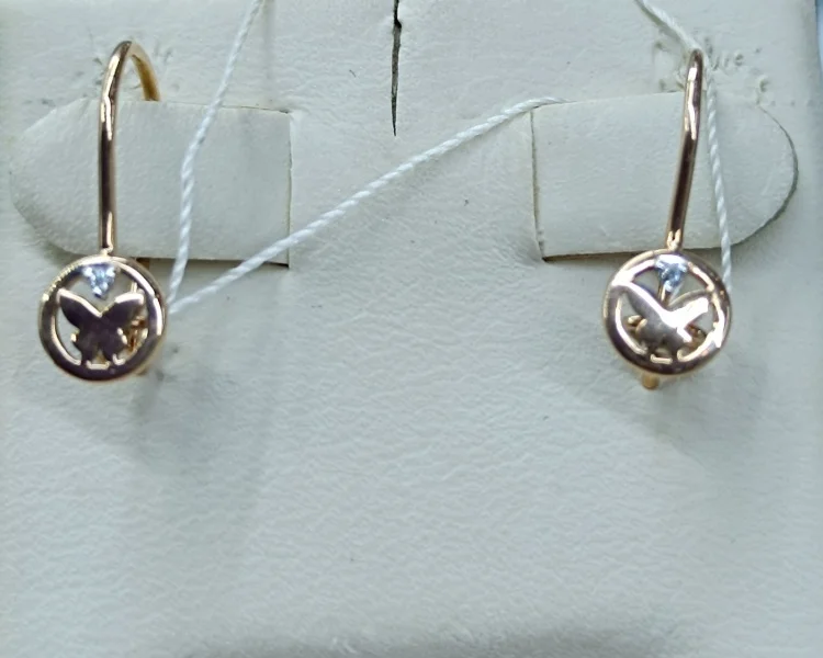 Серьги Gold Reserve 60247-10-10 0.93гр