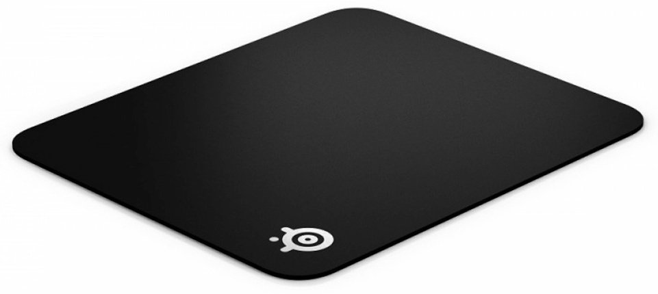 Коврик для мыши SteelSeries QcK Hard Pad 270x320x3 мм черный купить,NaN