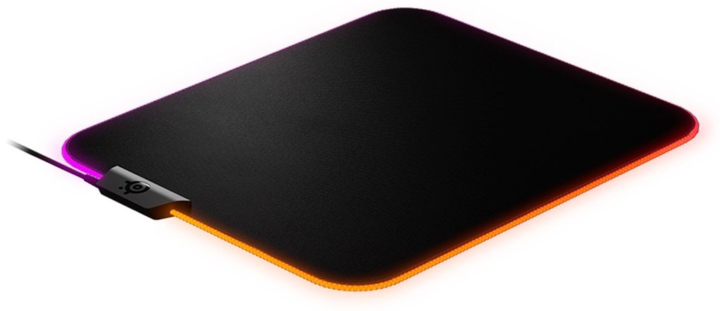 Коврик для мыши SteelSeries QcK Prism Cloth M 270x320x4 мм черный купить,20580