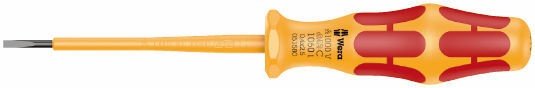 Wera отвертка диэлектрическая 5051580001 SL2.5х80 мм, 1 шт.