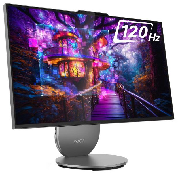 Моноблок Lenovo Yoga AIO 27IAH10 F0J20032RU серый купить,NaN