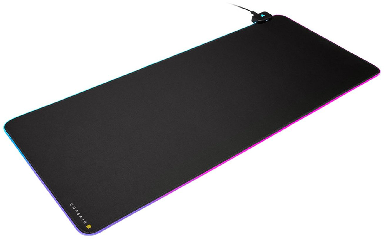 Коврик для мыши Corsair MM700 RGB 930x400x4 мм черный купить,35140