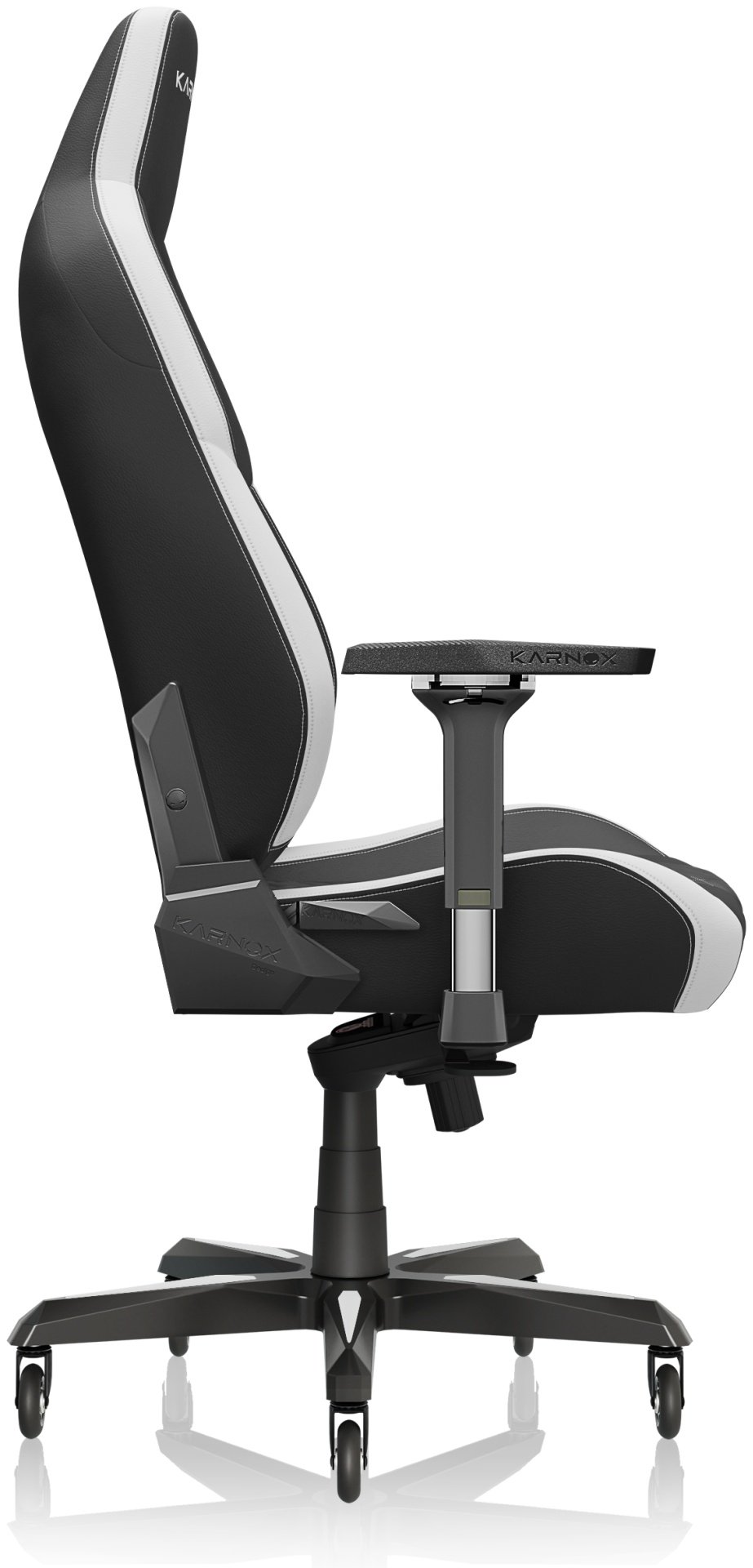 Игровое кресло Karnox COMMANDER, черный, белый
