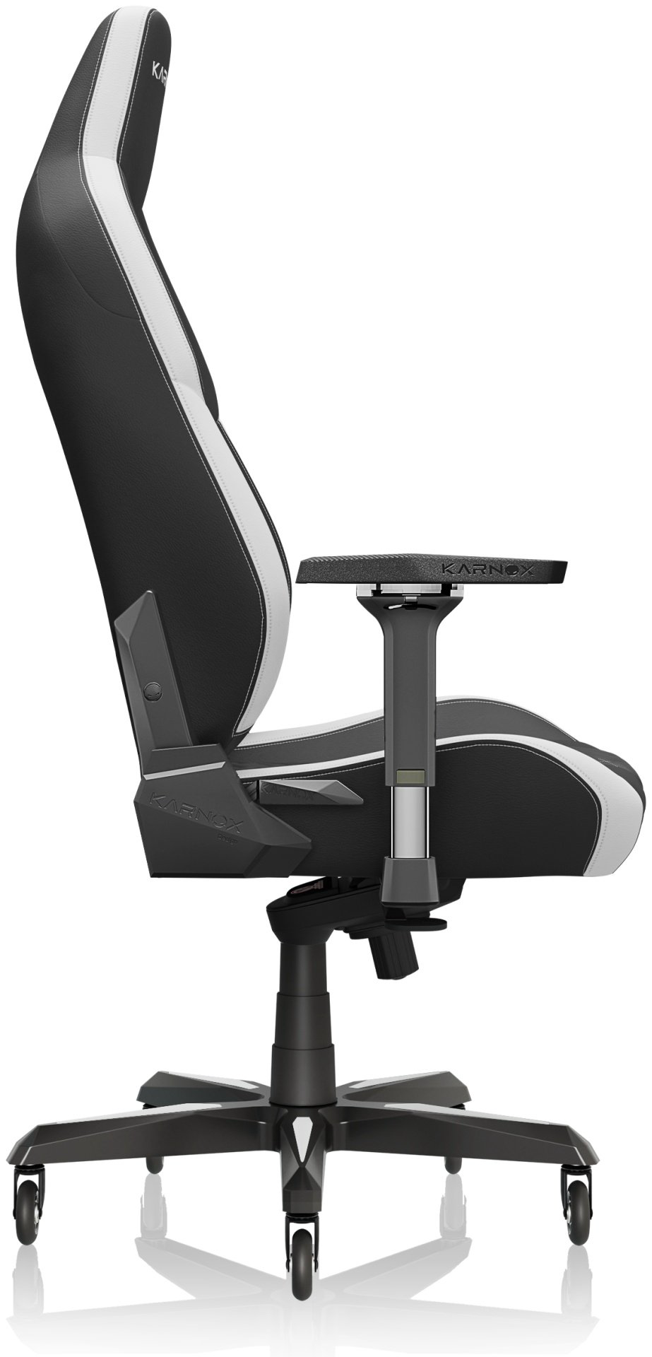 Игровое кресло Karnox COMMANDER, черный, белый купить,NaN