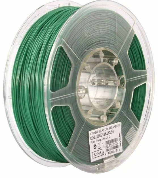 Пластик для 3D-печати ESUN PLA&#43;175G1 зеленый