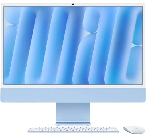 Моноблок Apple iMac 24 2024 MWV13 синий купить,NaN