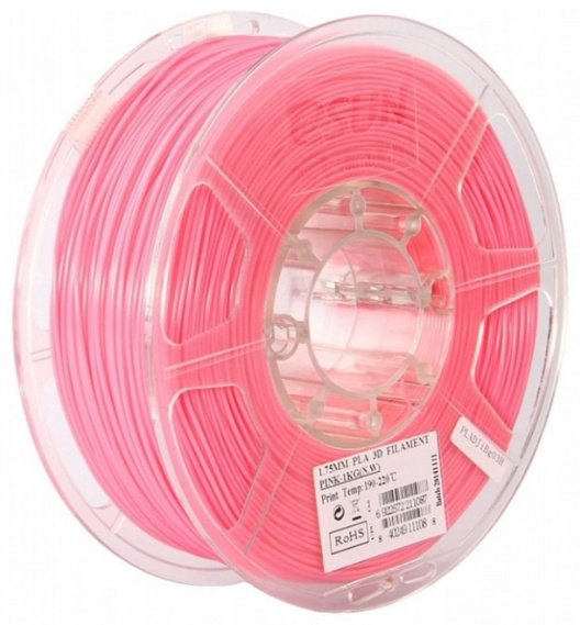 Пластик для 3D-печати ESUN PLA+175P1 розовый купить,NaN