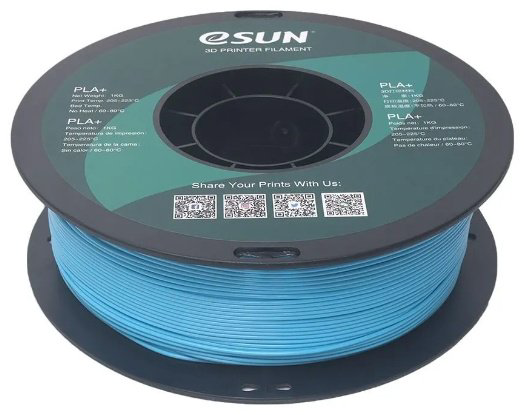 Пластик для 3D-печати ESUN PLA+175SU1 синий купить,NaN