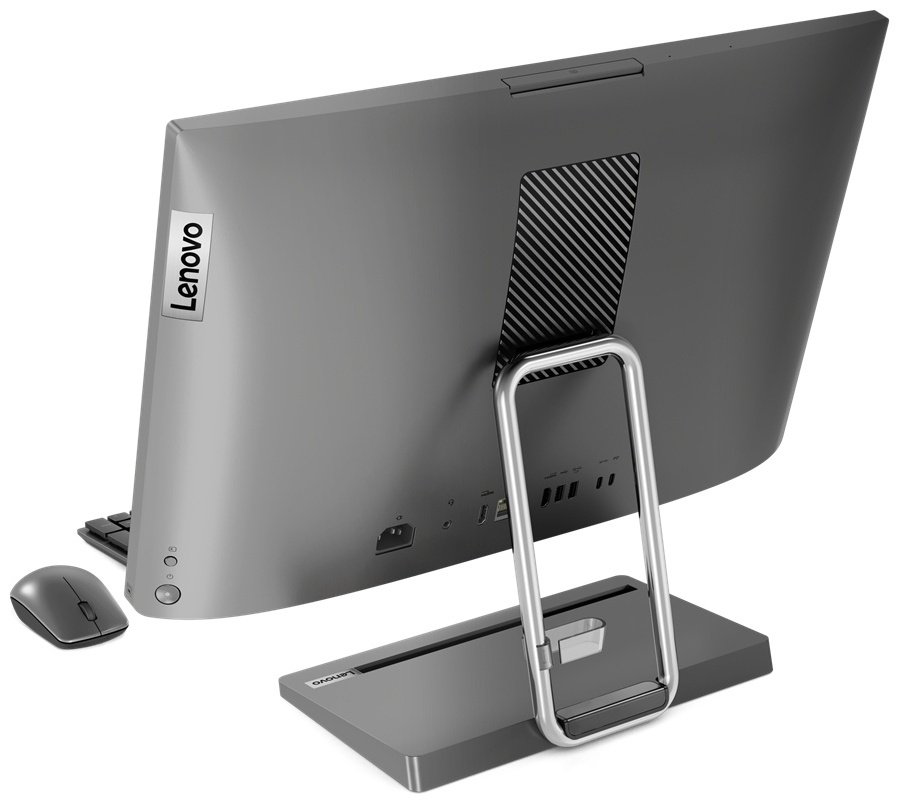 Моноблок Lenovo IdeaCentre AIO 5 24IAH7 F0GR005FRU серый купить,NaN