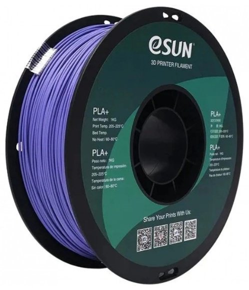 Пластик для 3D-печати ESUN PLA&#43;175VP1 сиреневый