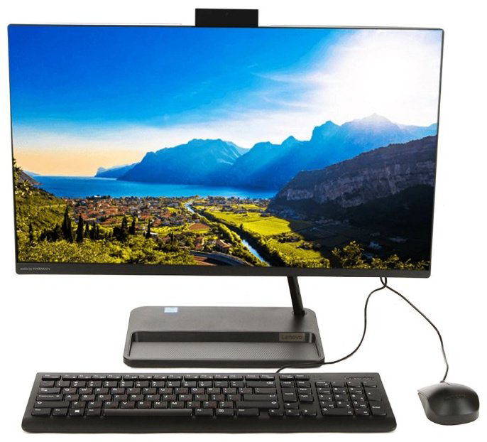 Моноблок Lenovo IdeaCentre AIO 3 24ALC6 F0G10141RK черный купить,NaN
