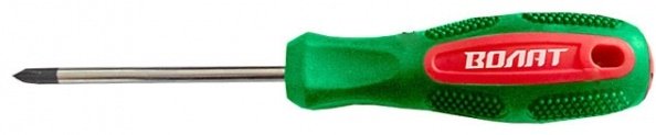 Волат отвертка с магнитным наконечником 17050-210 PZ2х100 мм, 1 шт.