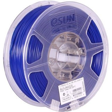 Пластик для 3D-печати eSUN PLA&#43; filament-Blue синий