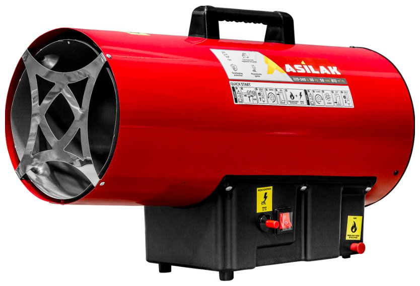 Тепловая газовая пушка ASILAK AS6310-4, 50 кВт купить,NaN