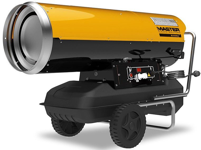 Тепловая дизельная пушка Master B 230, 65 кВт купить,NaN