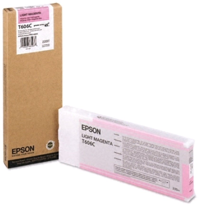 Картриджи Epson C13T606C0 светло-пурпурный
