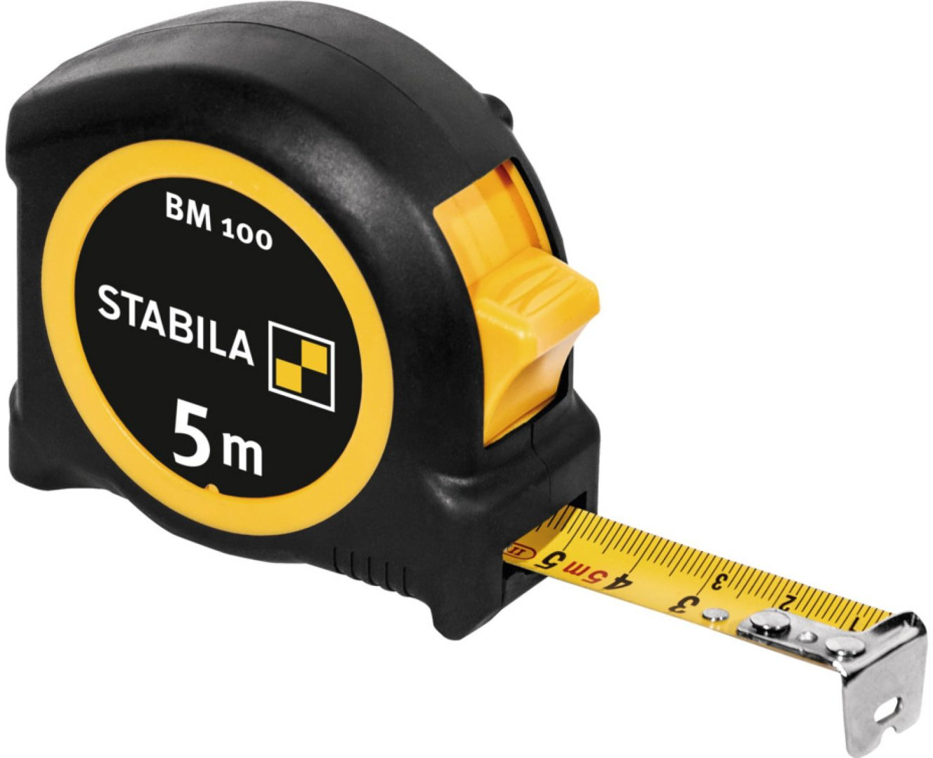 Stabila рулетка бытовая, строительная BM 100 19568, 5 м х 19 мм купить,4450